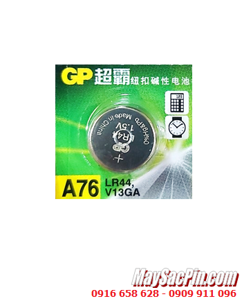 GPA76F-LY LR44  AG13, Pin 1.5v alkaline GPA76F-LY, LR44, AG13 chính hãng